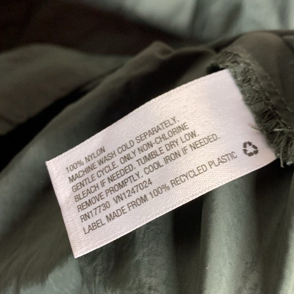 Prologue Sea Green Crop Utility Bomber Jacket - Picture 9 of 10